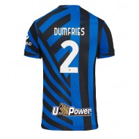 Billiga Inter Milan Denzel Dumfries #2 Hemma fotbollskläder 2024-25 Kortärmad